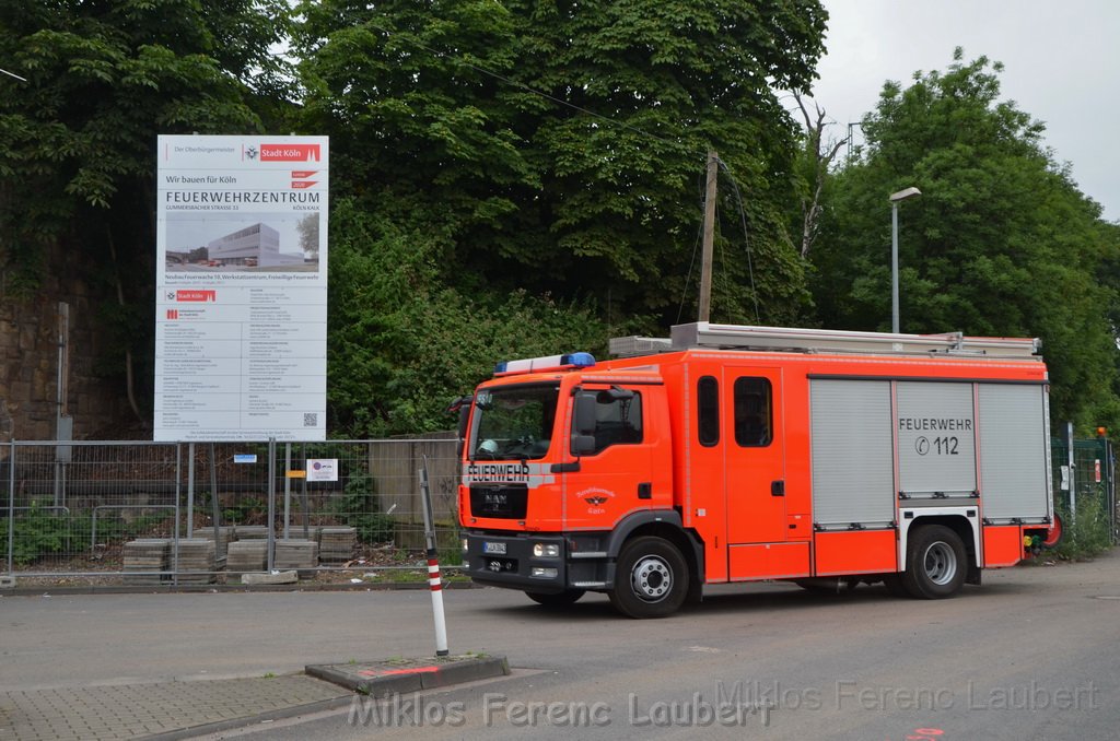 Erster Spatenstich Neues Feuerwehrzentrum Koeln Kalk Gummersbacherstr P198.JPG - Miklos Laubert